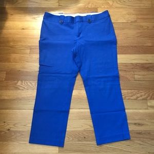 Banana Republic Blue Cropped Pants